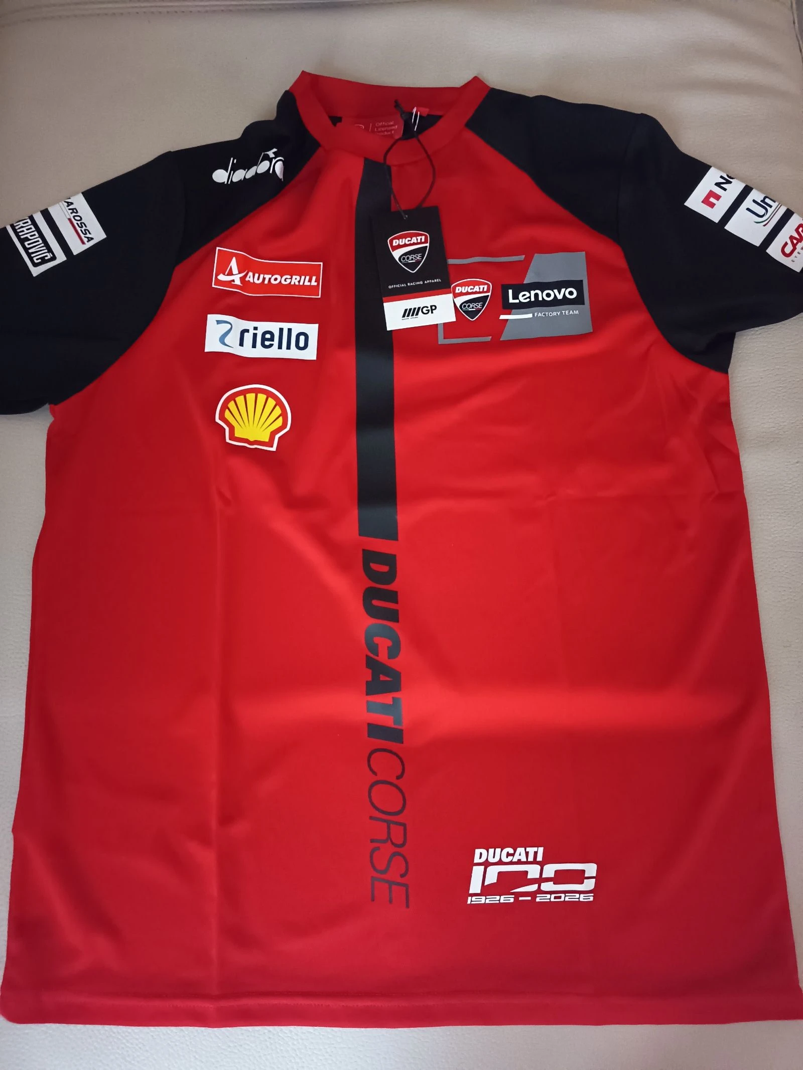 Camiseta oficial Ducati Lenovo 
